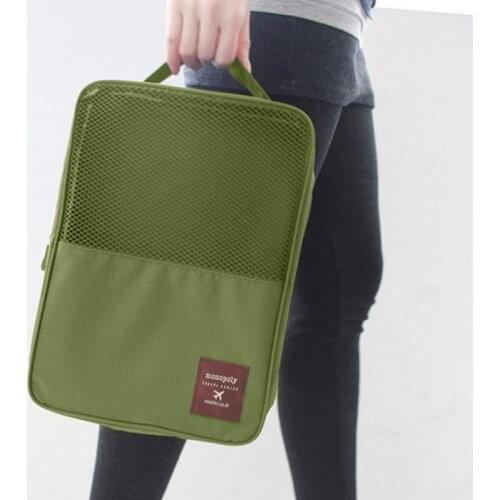 Fashion Outdoor Waterproof Footwear Shoes Storage Bags Mutifunction Shoes Storage Bag Three Box Inside