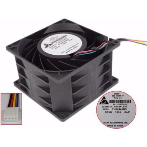 Delta Electronics THB0948MS DA51 DC 54V 1.90A 90x90x56mm Server Cooling Fan