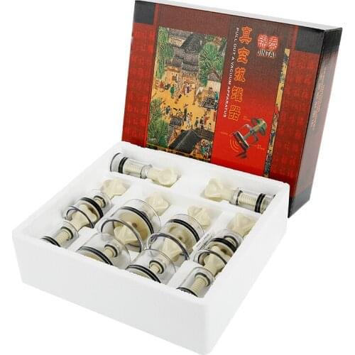 Hand tighten the rotary vacuum cupping set 10 cans household vacuum suction cupping magnetic screw pull cylinders