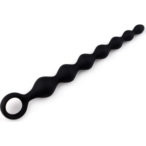 Silicone Anal Sex Toys Butt Plug Balls Anal Beads Anus Trainers Buttplug Trainers For Beginners Erotic Intimate