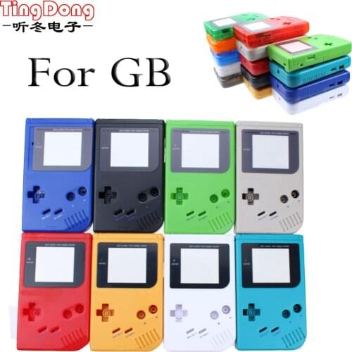 TingDong For Game Boy Classic Game Replacement Case Plastic Shell Cover for Nintendo GB Console housing For GB Case