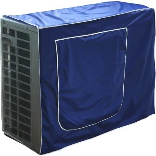 Outdoor Air Conditioners Weather Wrap Cover Enclosure Hood Wall Mounted Block Dust Rust Rain Snow Waterproof Cleaning Anti Dust