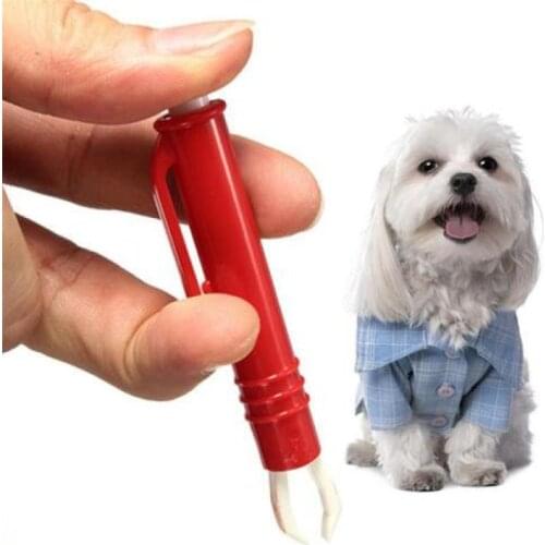 Mite Pets Flea Clip Mite Acari Tick Remover Eliminate Tweezers Puppies Cats Fleas Cleaner Tool Drop Shipping Bedding