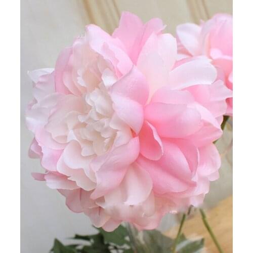 10pc/lot DIY simulation artificial peony flower head big peony head wreath wedding decoration flore wall fake silk flower ball