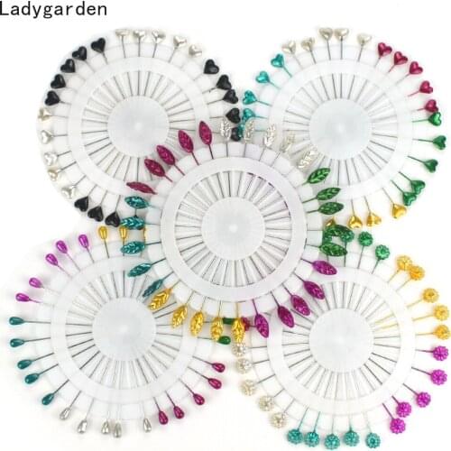 150PCS Colorful Pins Weddings Corsage Sewing White Pearl Head Pin Straight Dressmaking Stainless Steel Embroidery Sewing Tools