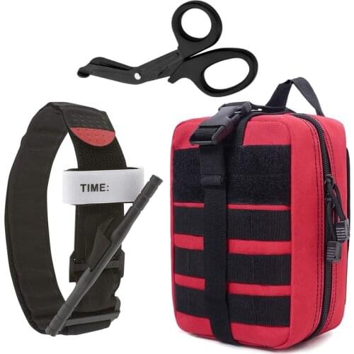3pcs/Set Tourniquets Outdoor Portable First Aid Tactical Quick Slow Release Buckle Medical Life Saving Hemorrhage Kit Rapid One