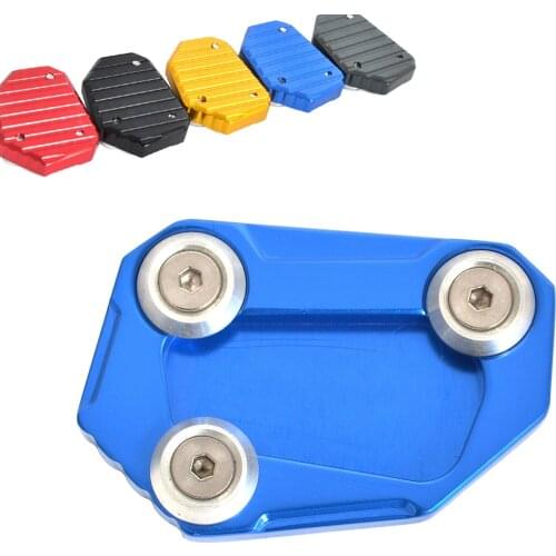 Motorcycle Accessories Kickstand Pad Side Stand Enlarge Extension Pad For BMW S1000R S 1000R S 1000 R 2014-2016 2015