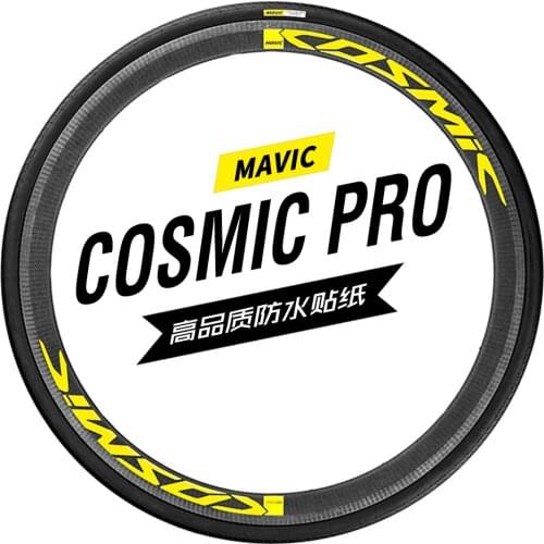 700C 38/50/60/88mm Rim Wheel Sticker Cycle Reflective Road Bike Wheels Decal for MAVICOSMIC PRO