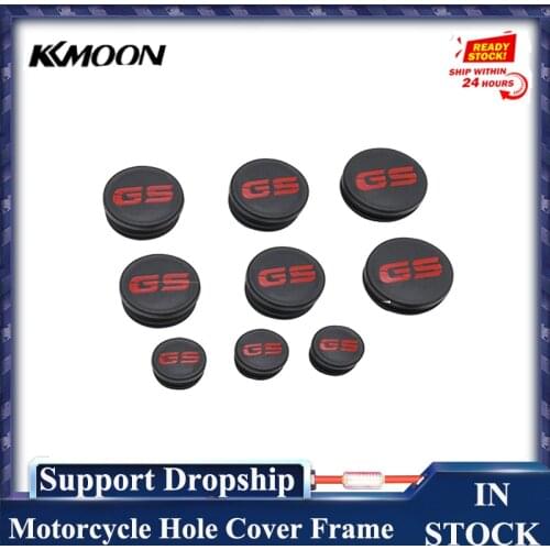 For BMW R1200GS R1250GS 2017-2019 9pcs 13pcs Motorcycle Frame Plug Motorcycle Protector Cover Hole Cover Frame Plugs Decorative