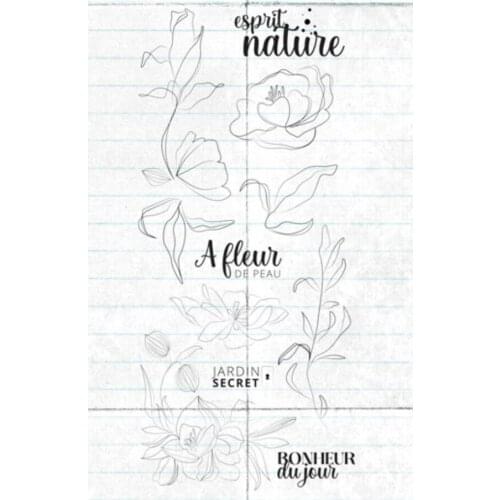 French transparent Clear Silicone Stamp/Seal for DIY scrapbooking/photo album Decorative clear stamp sheets B0846