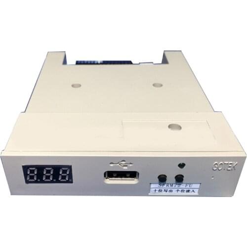 HXBE SFRM72-FU 720KB Floppy Disk Reader Drive USB SSD Floppy Drive Emulator 32-Bit Plug and Play for Tajima Lucky Behringer