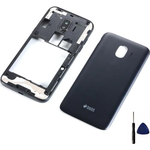 For Samsung Galaxy J2 Pro 2018 J250F J250H J250G J250FN Phone Housing Middle Frame Cover+Battery Back Cover+Tools