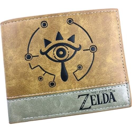 The Legend of Wallet Purse Bag Anime Cartoon Men Wo Boys Girls Short Leather Bi Fold Money Holder Gift