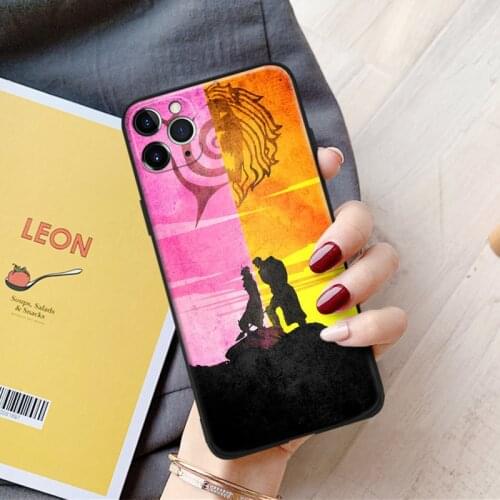 Nanatsu Escanor Estarossa Mael anime For iPhone se 6 6s 7 8 plus x xr xs 11 pro max soft silicone phone case cover shell