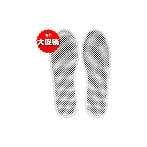 10pcs Nano tourmaline self-heating magnetic therapy insole warm shoes pad bio magnetic
