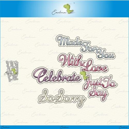 Blessing words Cutting Dies new 2020 Metal mould dies Scrapbooking Paper Making Craft die dies metal cutting dies die cut