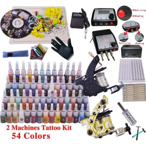YLT-11 A full set of Tattoo kit tattoo tool equipment Body Art kit 1order