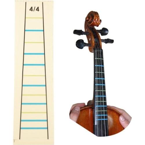 4/4 Violin Practice Fiddle Finger Guide Sticker Violino Fingerboard Fretboard Indicator Position Marker