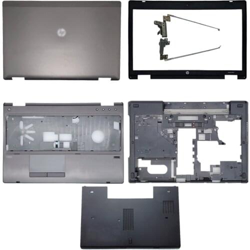 NEW Laptop LCD Back Cover/Front Bezel/Hinges/Palmrest/Bottom Case For HP ProBook 6560B 6570B 641202-001 641205-001 644695-001