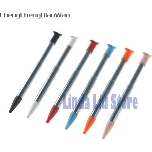 For NEW 2DSLL 2DSXL Stylus Pen Stylus Touch For Nintendo NEW 2DS XL LL Mteal Retractable ChengChengDianWan