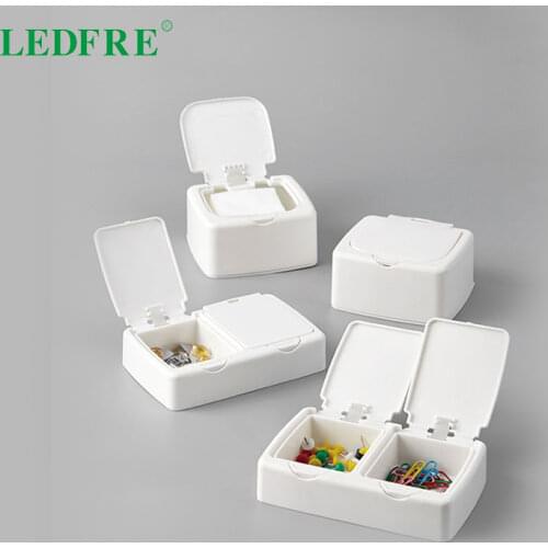 LEDFRE Plastic Storage boxes Home Bins Desktop Creative organizer Drawer Small Objects Sorting Box LF71060