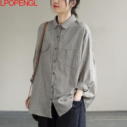 Блузки на пуговицах LPOPENGL China At AliExpress