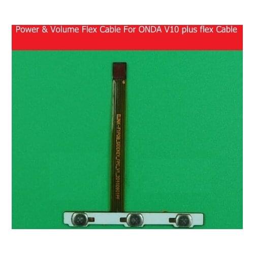 Original Power & Volume button Flex cable For Onda V10 pro /V18 pro 10.1"side Keypad button flex cable replacement parts