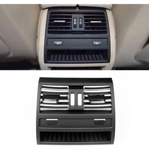 Air Grille Interior Air Vent ABS Black Air Conditioning Outlet Panel for 5 Series F10 F11 F18 Accessories