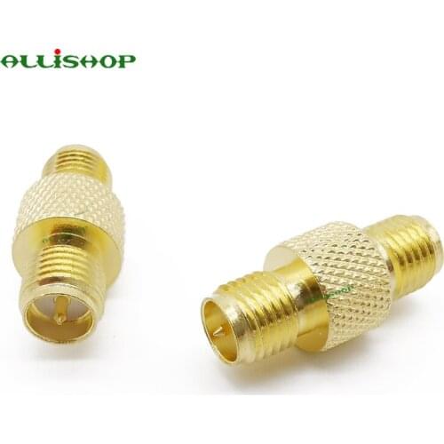 RP SMA Female to RP SMA Female Connector RP SMA Jack to Jack adapter screw the needle to RP SMA male to rp SMA male