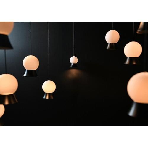 Modern iron luminaire suspendu industry brand lustres nordic decoration home hanglampen ventilador de techo