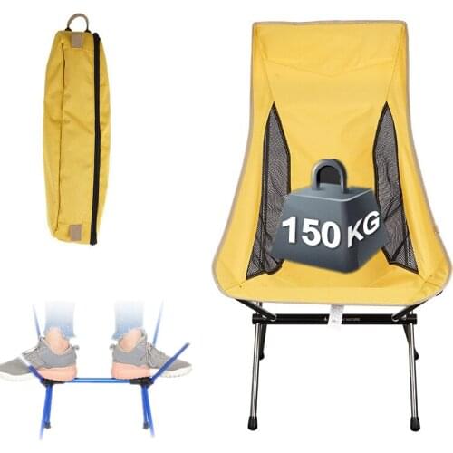 Camping Chairs Portable Foldable Picnic Fishing Chair Outdoor Compact Aluminum Folding Chair Lightweight Beach Chair