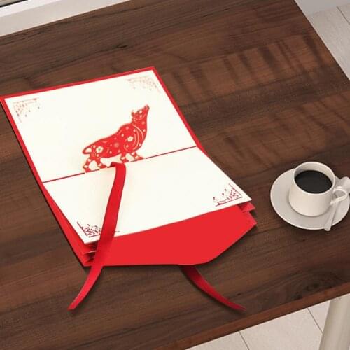 3D Three-dimensional Paper Card Thickened Various Styles Multi-color Smooth Card For Gift Wedding Invitations Thank You Cards