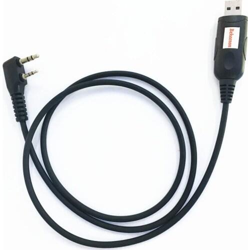 Bekeenon USB programming cable for KENWOOD,QUANSHENG,BAOFENG BF-UV5R BF888S,Puxing,TDX etc walkie talkie With CD Driver