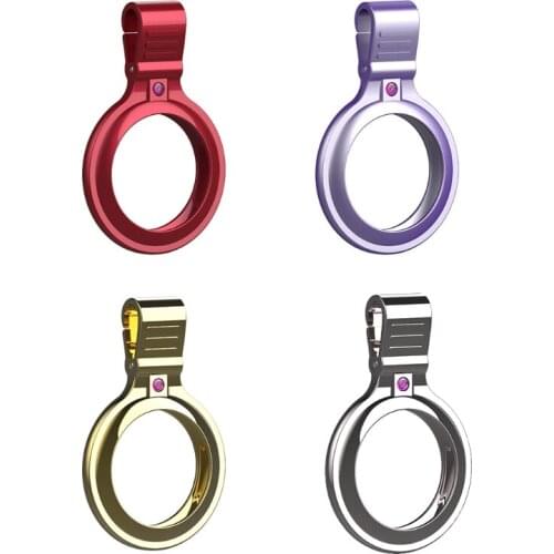 Scratch Resistant Metal Protective Cover Shell Tracker Case for AirTags Tracker Cover X5QC