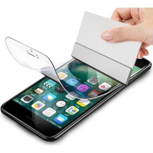 9h Full Cover Soft Hydrogel Film For iphone 8 7 6 6S Plus X Screen Protector Film For iPhone XR XS Max Full Cover