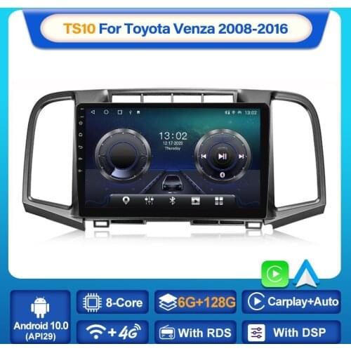 MEKEDE TS10 6+128G 8-Core For Toyota Venza 2008-2016 Car Radio Multimedia Video Player Navigation GPS Android No 2din 2 din DVD