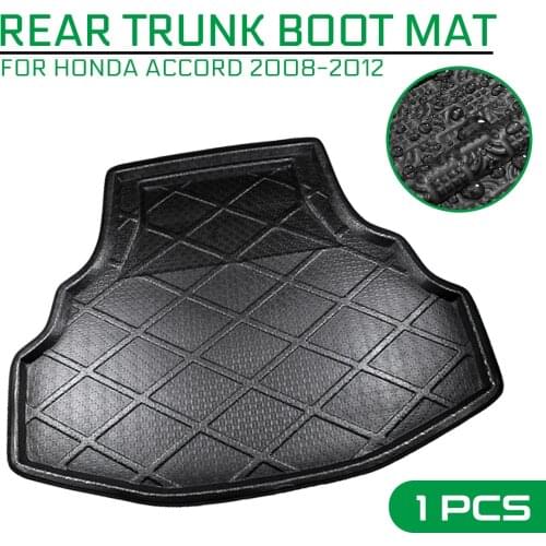 Car Floor Mat Carpet Rear Trunk Anti-mud Cover For Honda Accord 2008 2009 2010 2011 2012