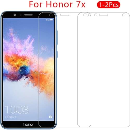 Case on honor 7x cover tempered glass screen protector for huawei honer 7 x x7 honor7x 5.93 protective phone coque accessories
