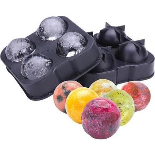 Whiskey Ice Cube Ball Maker Mold Mould Brick Round Bar Accessiories High Quality Random Color Ice Mold Kitchen Tools