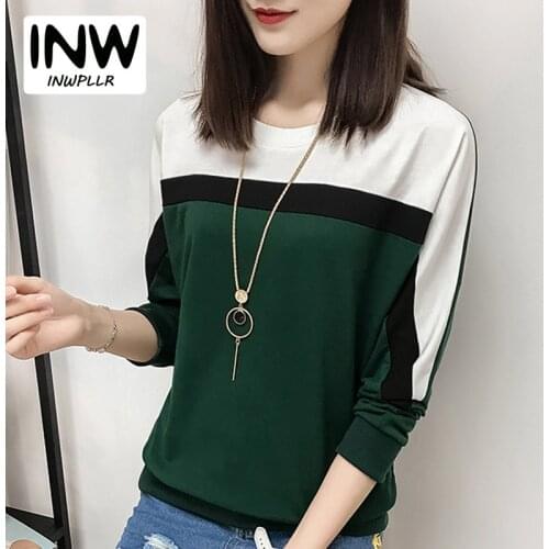 INWPLLR Women's T-shirts With Sequins