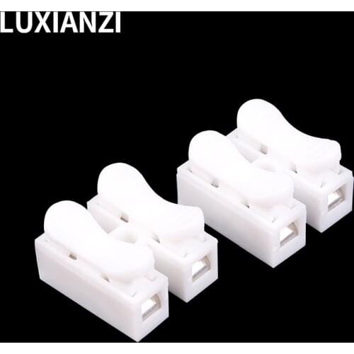 LUXIANIZI CH2 Quick Wiring Terminal Block Kit For Easy Safe Splicing Into Electrical Wires Home Cable Lock Wire Connectors