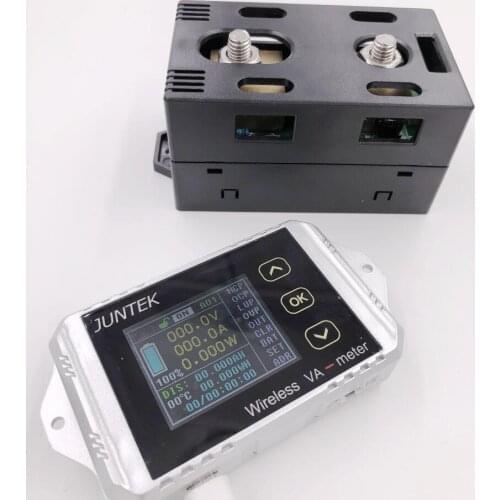 DC 400V 300A Wireless Battery coulometer capacity Voltage Current Power meter KWH Tester Energy Meters