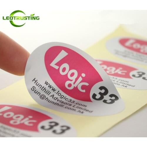 Leotrusting 1000pcs Custom Matt Gold/Silver Vinyl Stickers Customized Metallic Gold/Silver Shampoo/Shower Bottles Jars Stickers