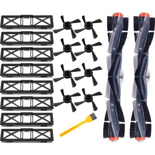 Brush Blade Brush and Bristle Brush Beater for Neato Botvac D3 D4 D5 D6 D7 Vacuum Cleaners Kit Parts