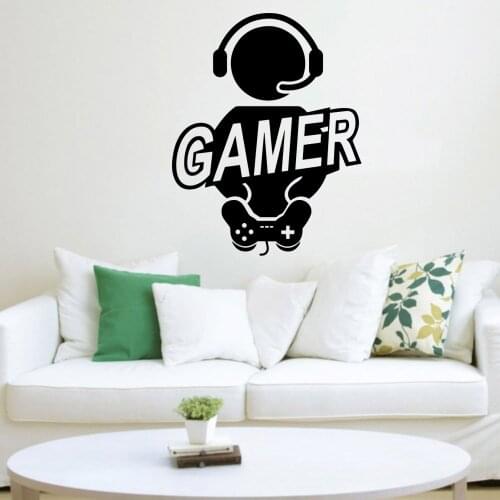 Lovely Game Wall Sticker Home Decor Decoration For Bedroom Decoration Wall Art MURAL Drop Shipping