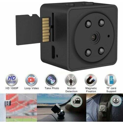 HD 1080P Mini Camera DVR Camcorder Infrared Night Vision Motion Detection Sport Camera Micro Cop Pocket Cam Pk sq11 sq13 sq23