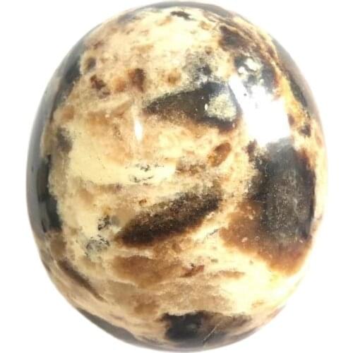 Natural Grey Opal Palm Stone Crystal Meditation Healing Energy Mineral Home Decoration gemstone Gift