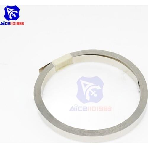 Diymore Nickel Strip 10m of 0.1x7mm Nickel Tap for 18650 26650 32650 AA Cell Battery Pack Spot Welding