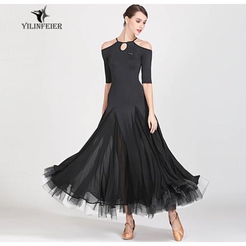 New ballroom dance competition dress dance ballroom waltz dresses standard dance dress women ballroom dress S9054