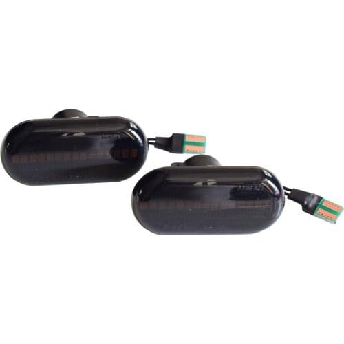 For Renault Clio 1 2 KANGOO MEGANE ESPACE TWINGO Dynamic LED Blinker Side Marker Turn Signal Light Lamp